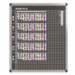 Klassen-Plantafel,  8 Stunden Mo-Fr, für 20 Klassen, 103x97 cm, 